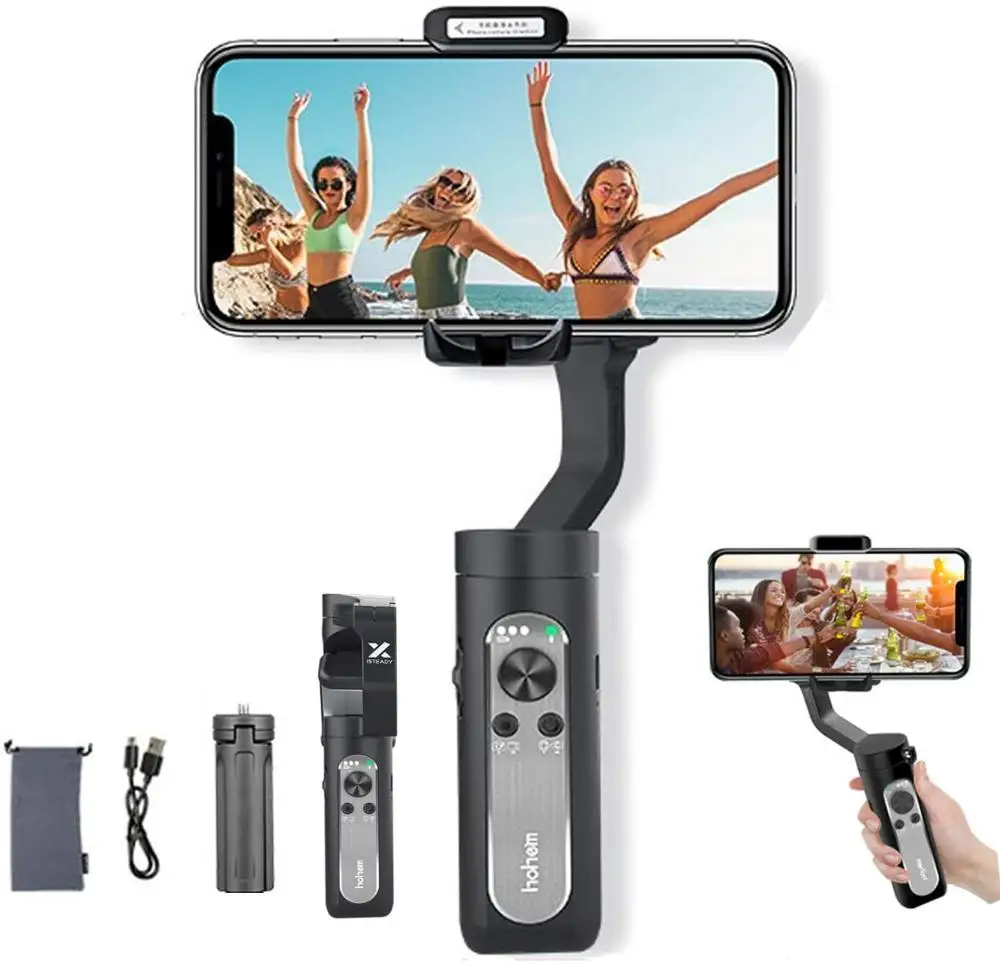 Hohem iSteady X шарнирный 3-осевой Ручной Стабилизатор совместимый со смартфоном |