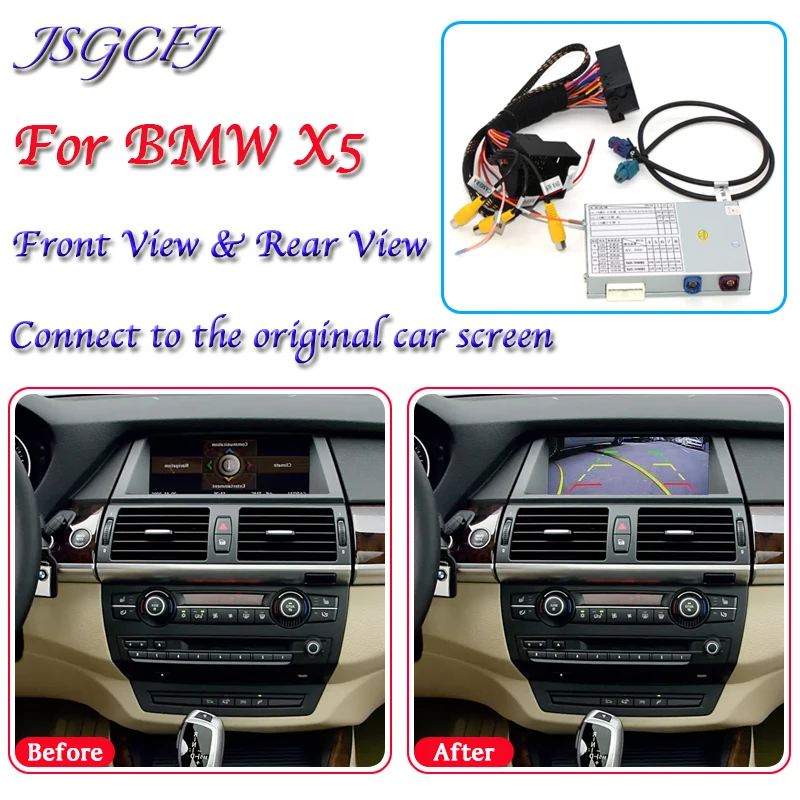 Адаптер интерфейса CIC NBT EVO MGU для BMW X5 E70 F15 G05 2006 ~ 2021 парковочный оригинальный экран