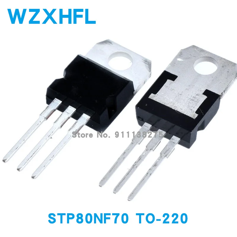 10 шт./лот STP80NF70 P80NF70 TO-220 80NF70 MOSFET |