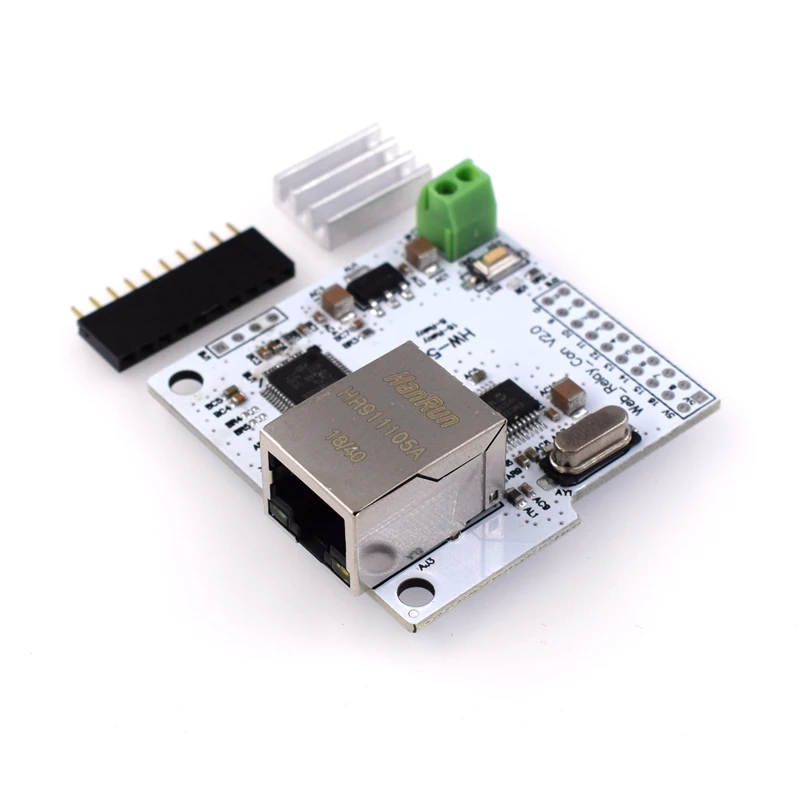 Сетевое реле 28J60 W5100 RJ45 8 каналов 5 В | Электронные компоненты и принадлежности