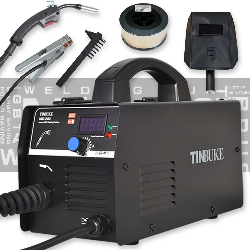 Электросварочный аппарат TINBUKE MIG200 с безвоздушным газом интегрированный |