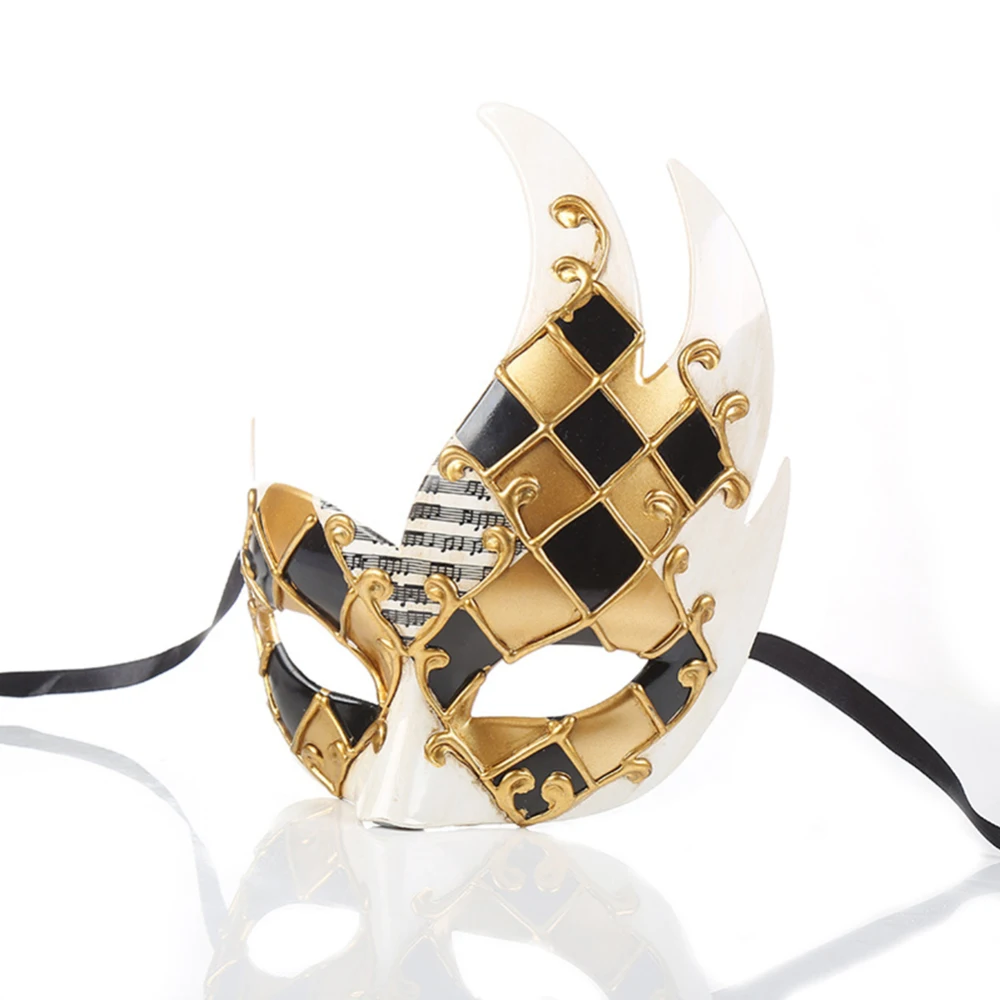 Новая полумаска маскарадная Карнавальная маска для Хэллоуина Марди Гра