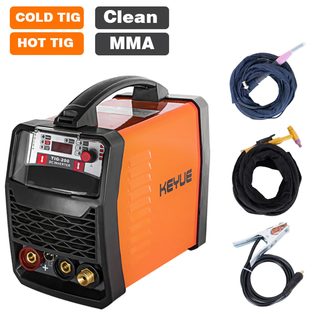 Intelligent TIG-200G Multifunctional Cold TIG Welding Machine TIG/COLD/CLEAN/SMART/Au-Ag Pipe welding machine ARC | Инструменты