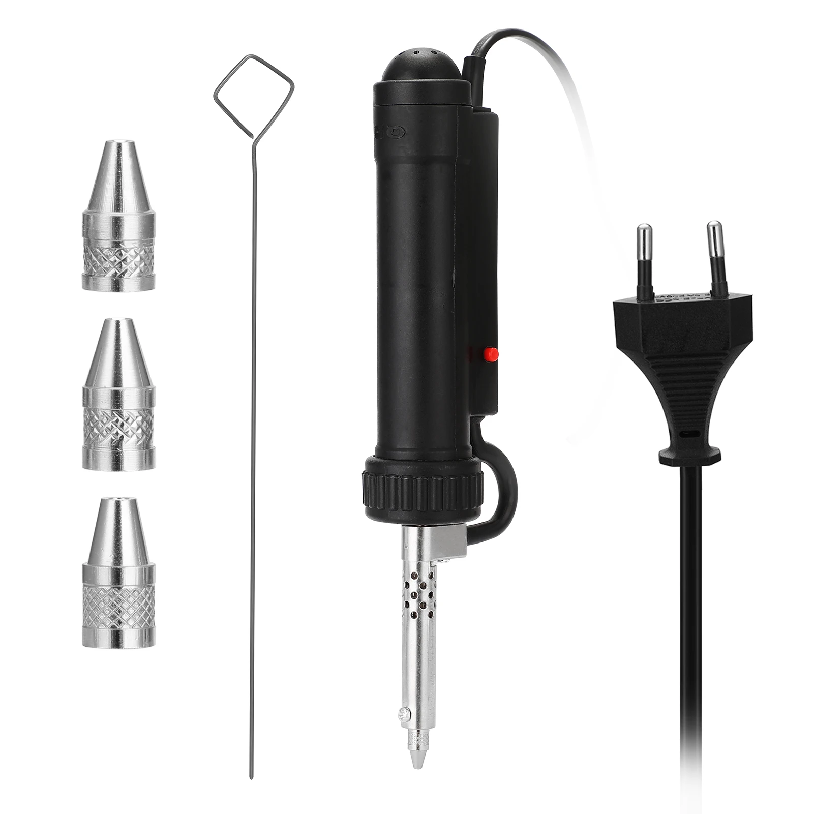 Насос для удаления припоя алюминиевый металлический BBT-680 всасывающий оловянный