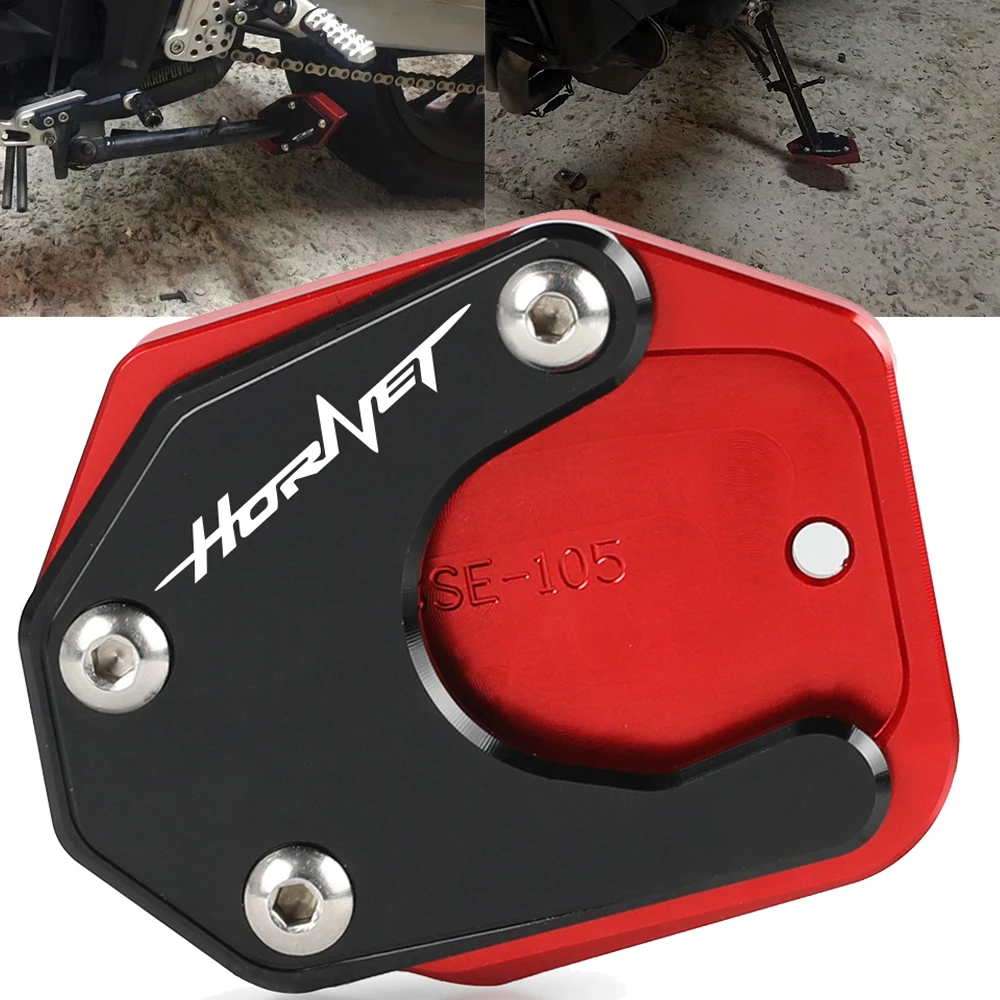 Для HONDA CB600F HORNET 2007 2008 2009 2010 2011 2012 CB900F 2013 2002 2003 2004 2005 2006 боковая подставка расширение