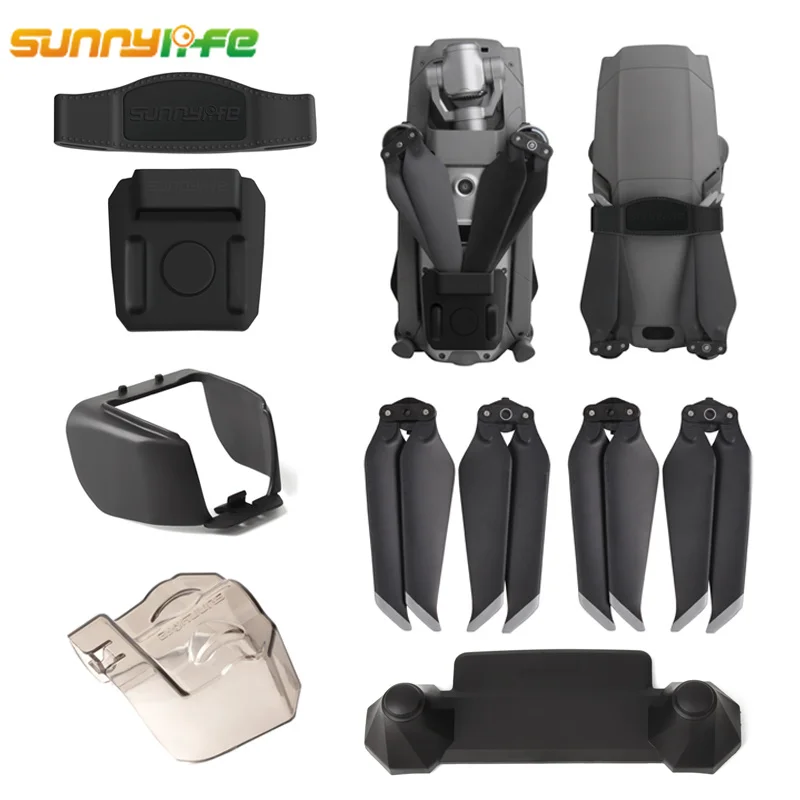 Для DJI Mavic 2 Zoom крышка объектива камеры солнцезащитный козырек 8743 пропеллер