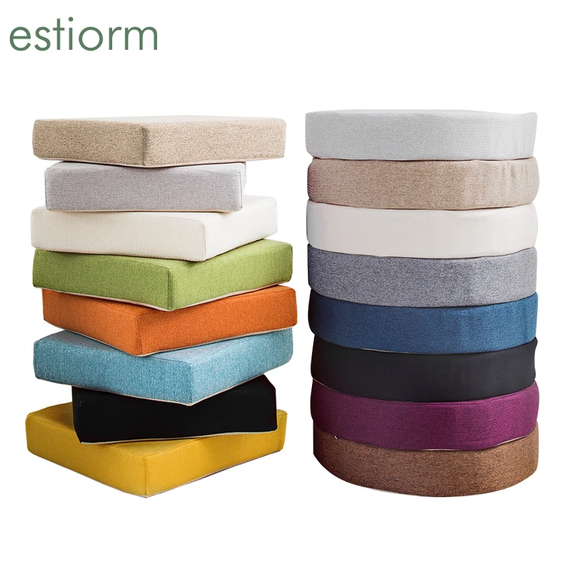 5 см/8 см Толстая губчатая подушка для автомобильного офисного стула нескользящая