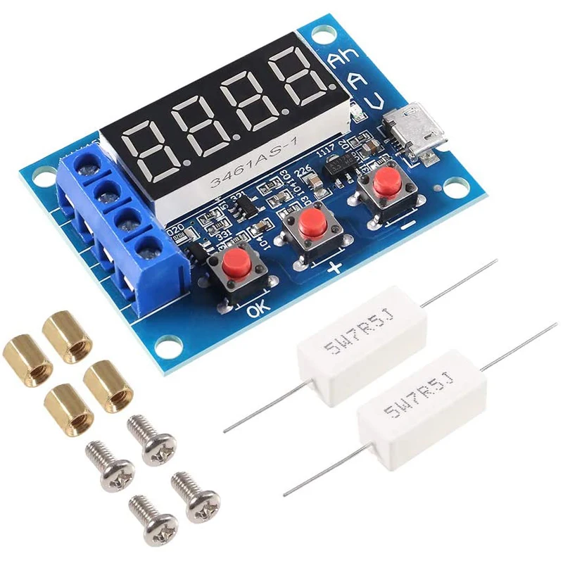 Новый ZB2L3 литий-ионный свинцово-кислотная измеритель емкости аккумулятора