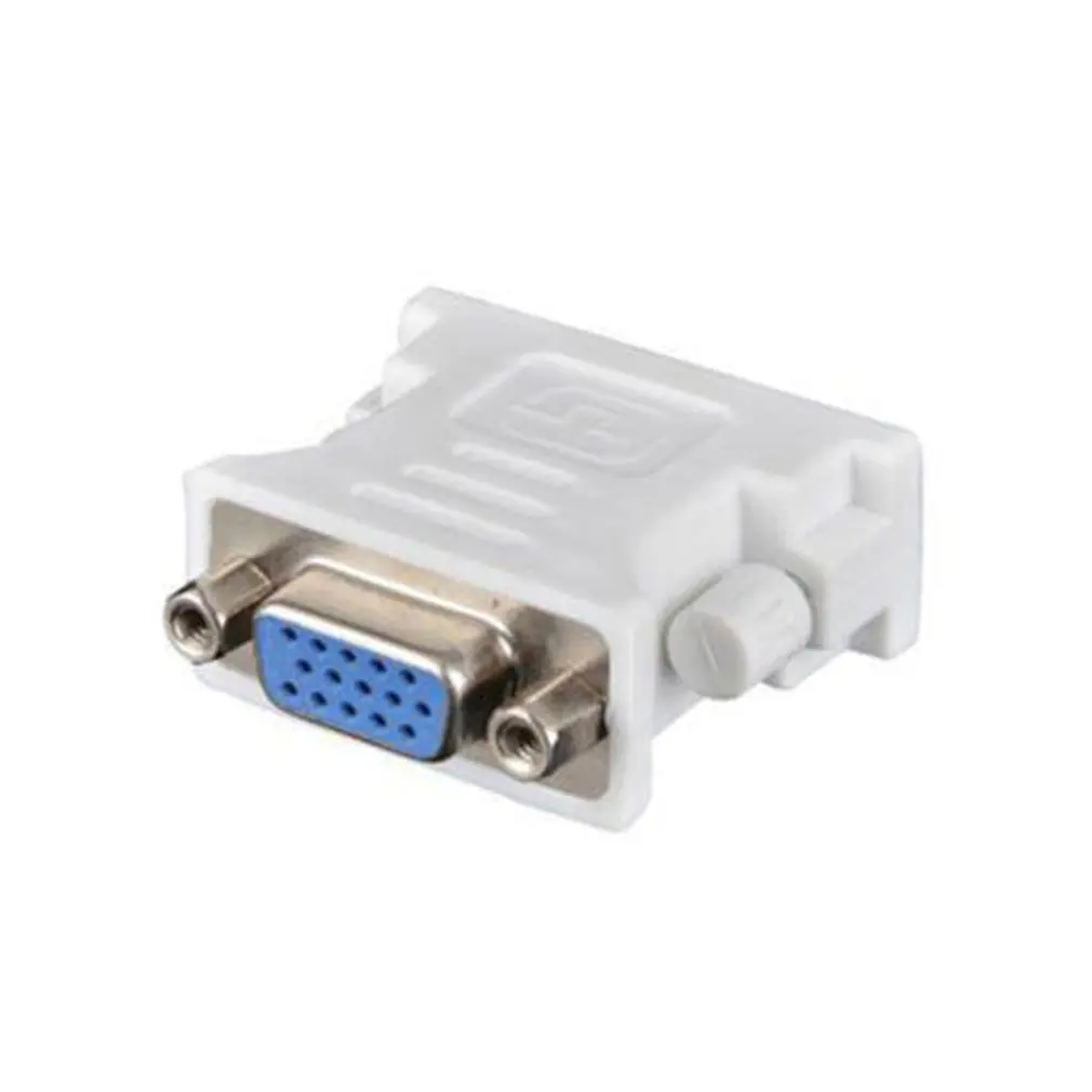 in stock DVI D Male To VGA Female Socket Adapter Converter to DVI/24+1 Pin hot | Электроника