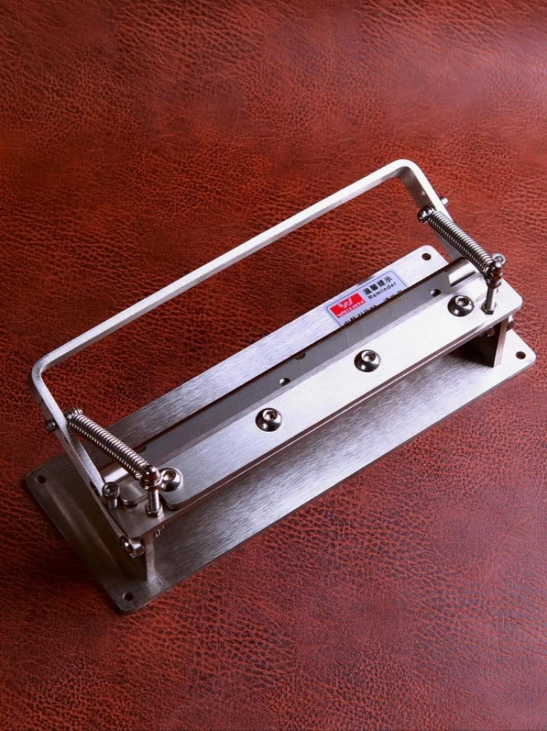 Скребок для кожи ручной кожаный скребок инструменты очистки сплиттер плюс