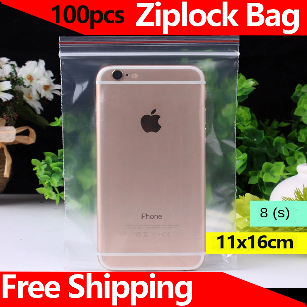 Пакеты с застежкой-молнией маленькие прозрачные пластиковые пакеты упаковочные