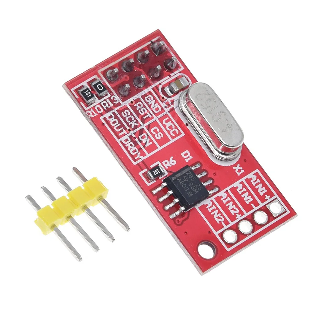 AD7705 двойной 16-битный ADC модуль сбора данных с входным коэффициентом усиления