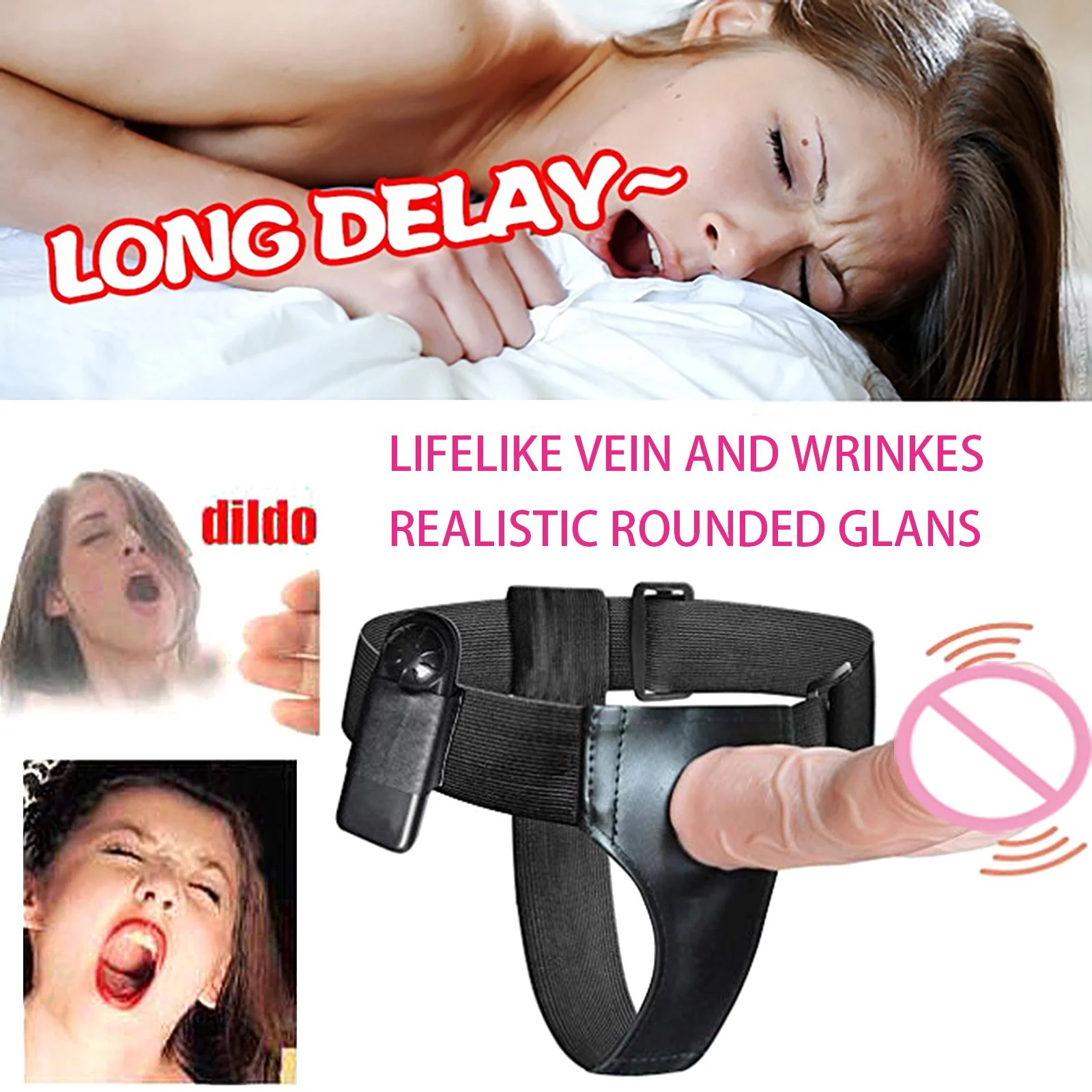 Лесбийский страпон фаллоимитатор трусики реалистичный Страпон для пениса