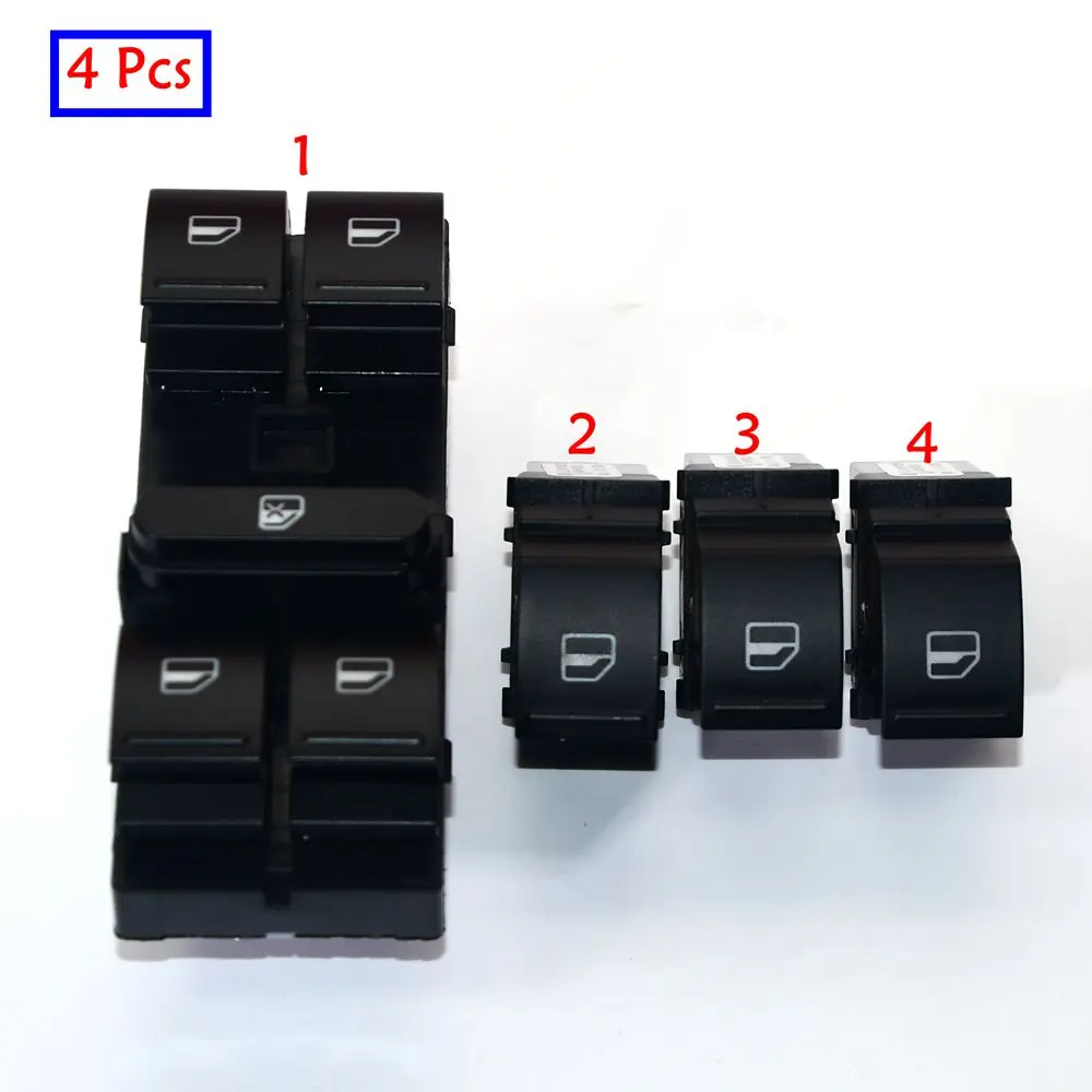 OEM новый главный переключатель стеклоподъемника для Golf Passat 1K4959857B 1K4 959 857 B |