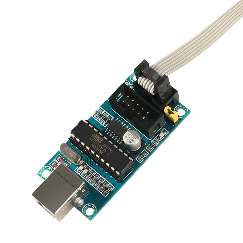 Загрузчик USBTiny USBtinyISP AVR ISP программатор для Arduino IDE Meag2560 UNO R3 с 10-контактным кабелем