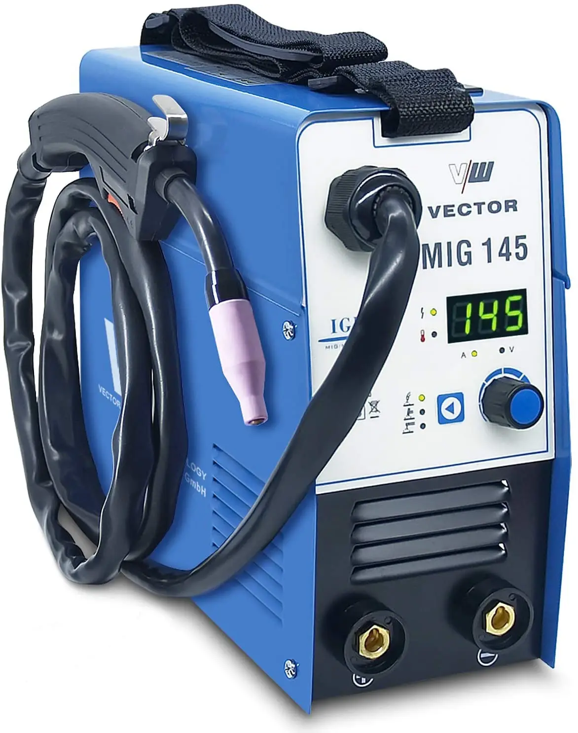 Сварочный аппарат MIG 145A инвертор IGBT ARC/TIG/MIG 3 в 1 многофункциональный бесгазовый