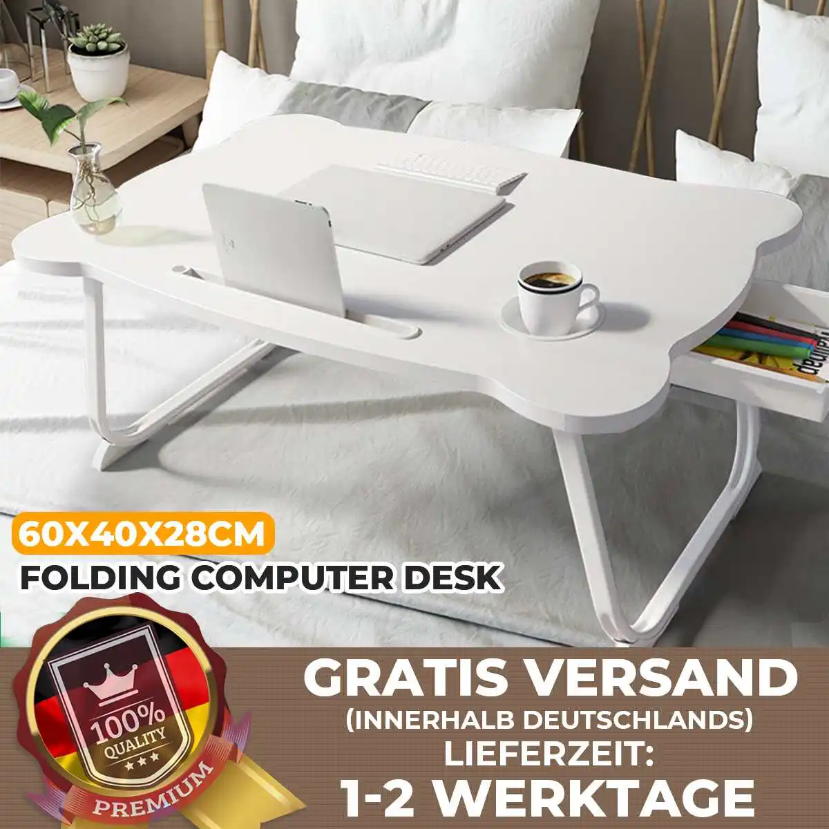 Подставка Складная деревянная для ноутбука 23 6x15 7x1 дюйма |