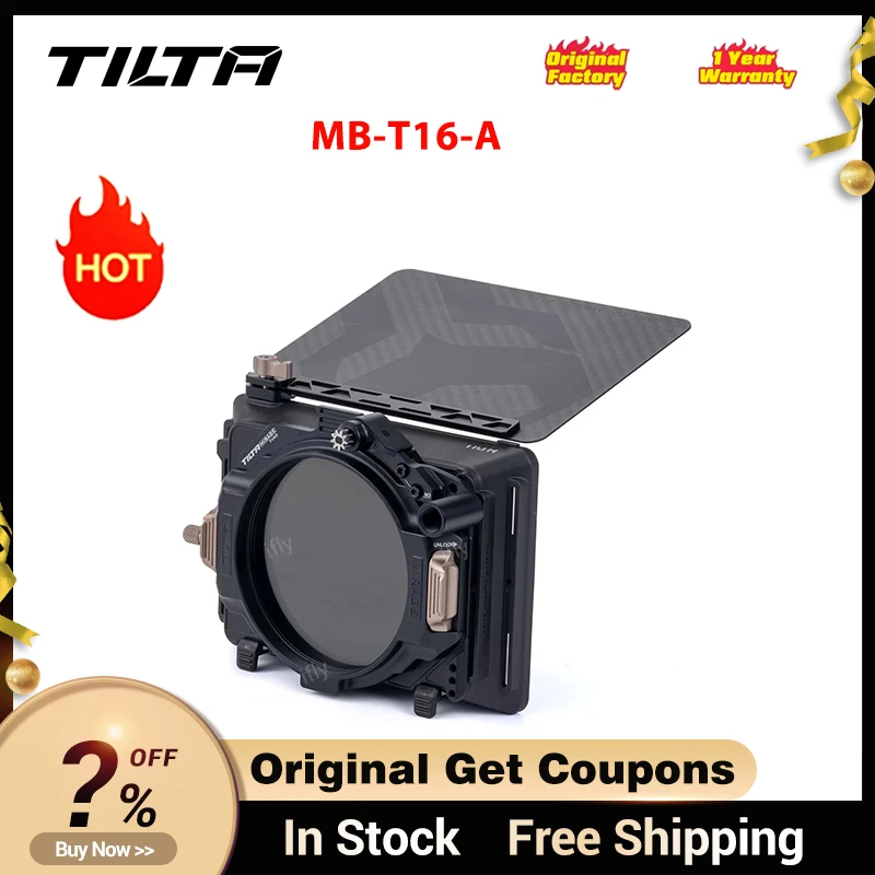 TILTA MB-T16-A 4x5 65 &quotMirage Matte Box Mirage моторизованный VND комплект с рамкой фильтра для