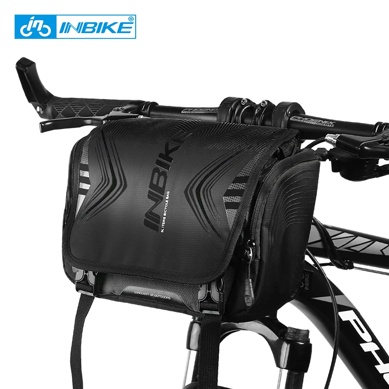 Multifunction Waterproof Bicycle Bag Large Capacity Handlebar Front Tube Cycling Pocket Shoulder Backpack Bike Accessories | Спорт и