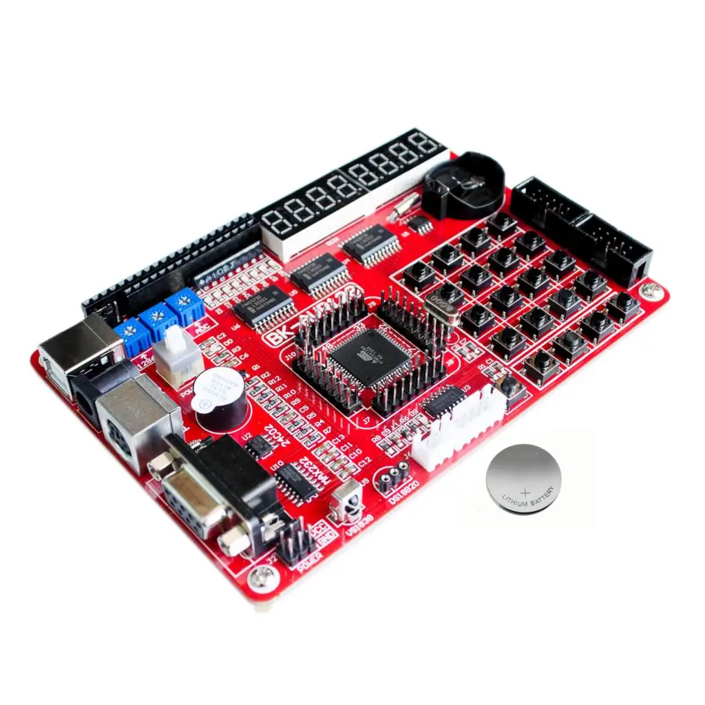 Плата разработки AVR ATMEGA128 Red crown Экспериментальная плата выгодная цена - купить по