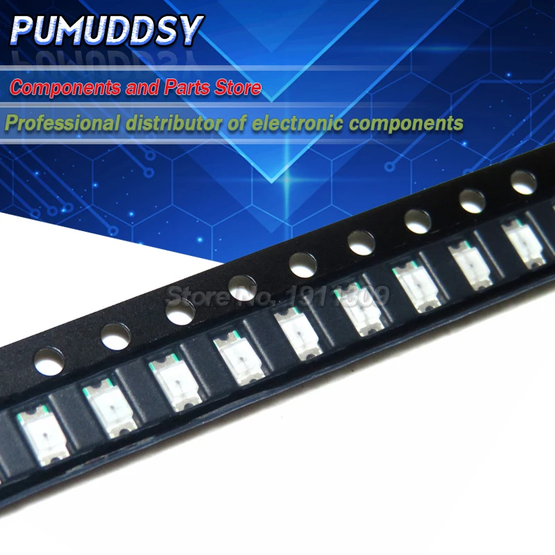 100 шт. 1206 SMD светодиодные диодсветильник светло-желтые красные зеленые синие