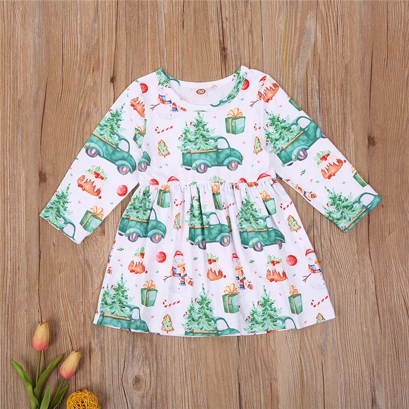 Новинка 2020 года Повседневная одежда для маленьких девочек Осеннее платье с