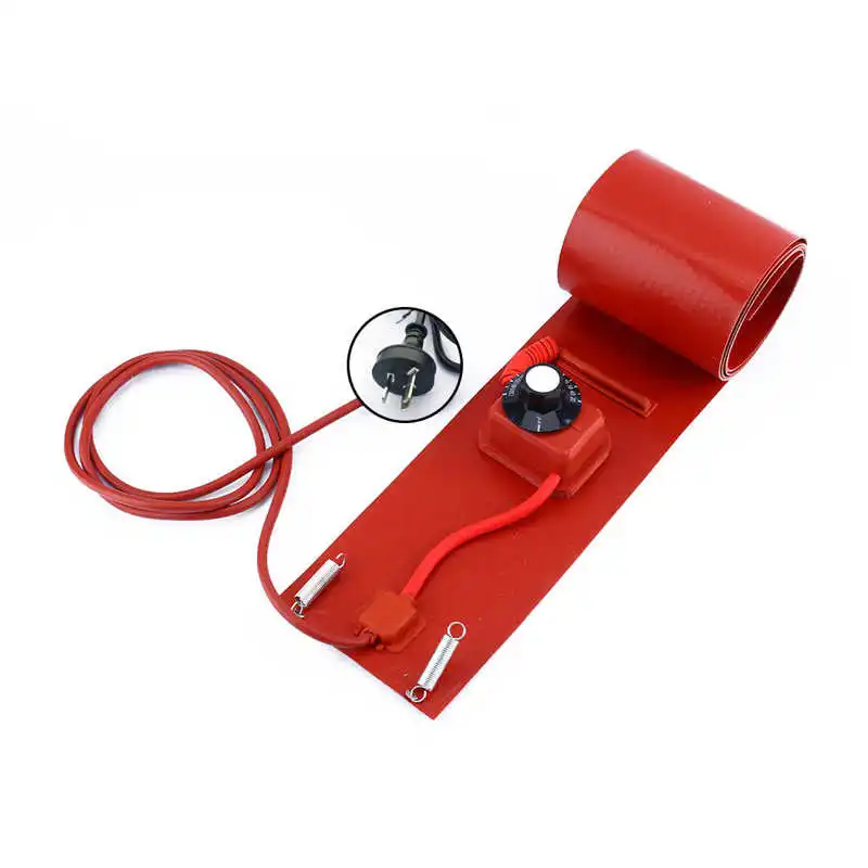 Нагреватель для бочек на 200л/55 галлонов 220 В 1000 Вт металлический нагреватель с