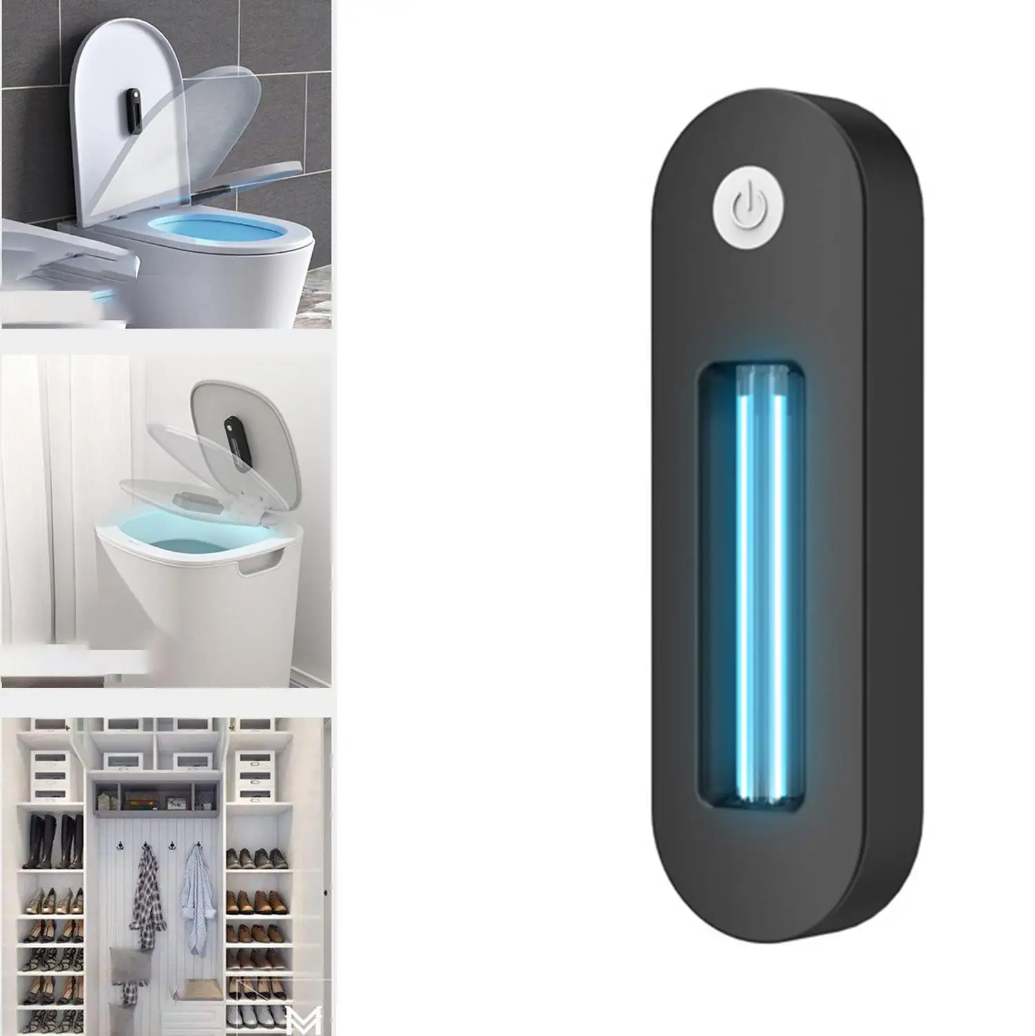 UVC Ultraviolet Sterilizer Masks Household Toilet Disinfection Lamp Recirculator Trash Can UV Sterilization | Бытовая техника