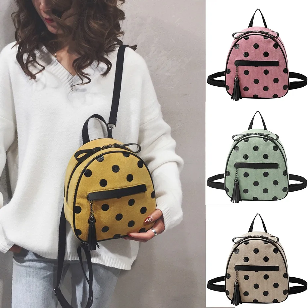 50 # рюкзак женский плюшевый Карманный Повседневный дикая сумка на плечо для