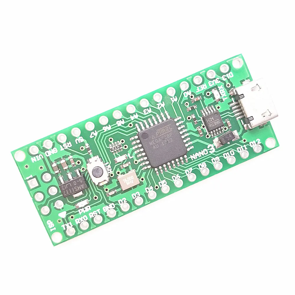 Nano 3 0 ATmega328 NANO Use CH340E MSOP10 USB-драйвер Модель: CNT-007 V3.0 5 в 16 м ATMEGA328P-AU | Электронные