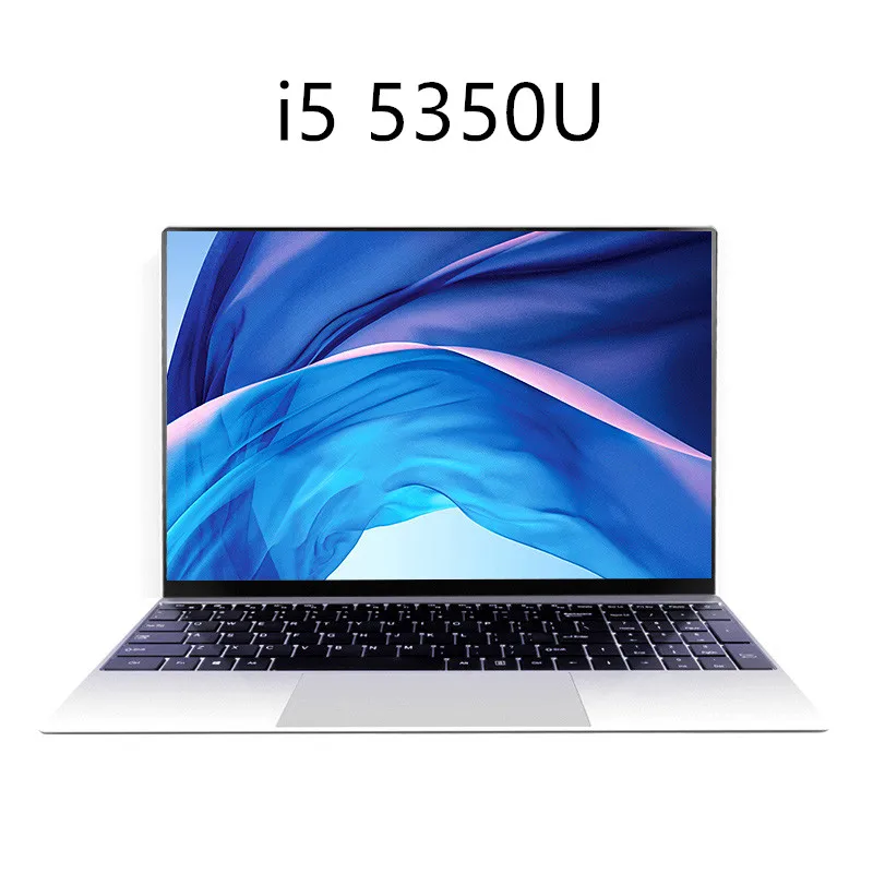 Ноутбук 15 6 дюйма Core I5 5350U Windows 10 8 ГБ RAM 256G/512G/ТБ SSD ноутбук с черной клавиатурой