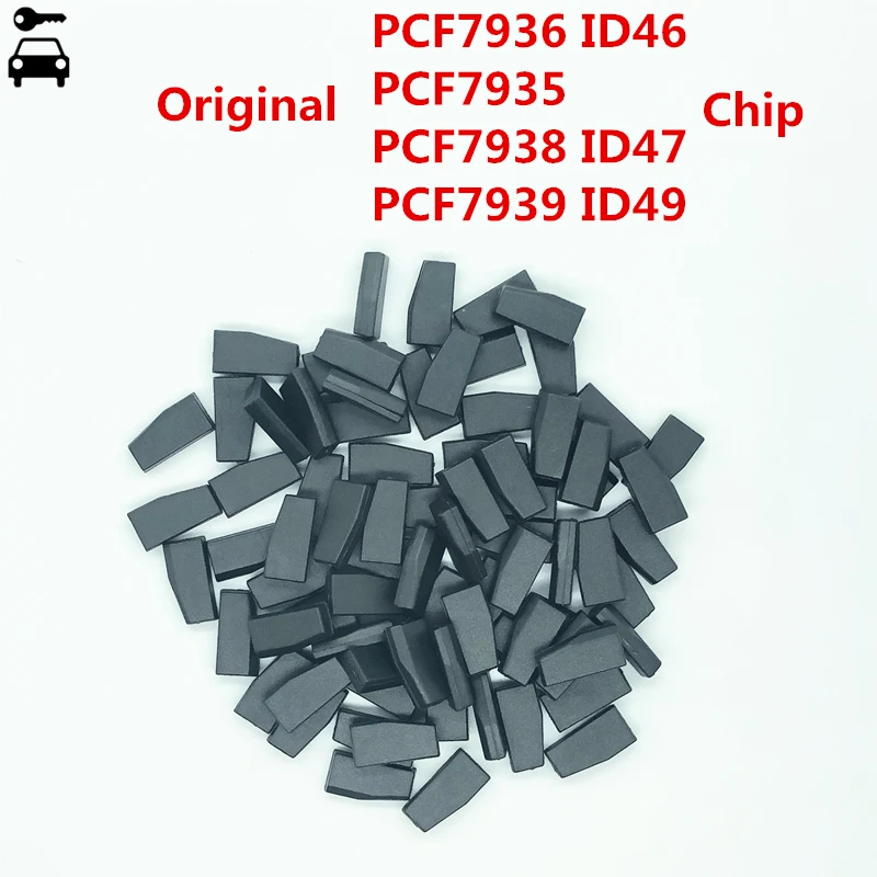 10 шт./лот оригинальный PCF7936 ID46 PCF7935 AA PCF7938 ID47 PCF7939FA ID49 бит чип клон транспондер для