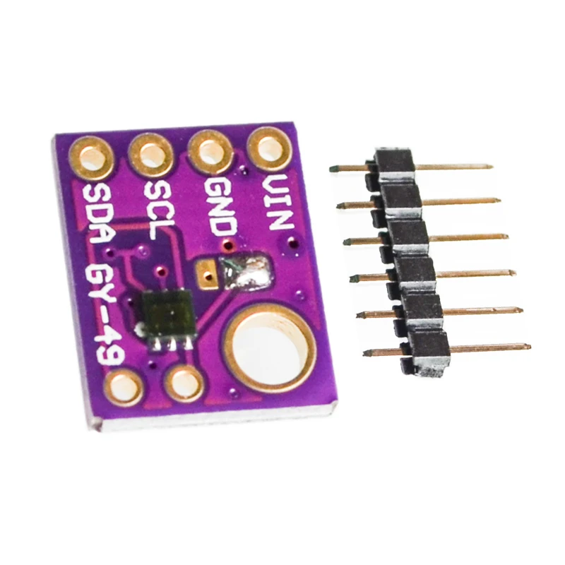 1 шт. GY-49 MAX44009 окружающий светильник Модуль датчика для Arduino с 4P контактный разъем