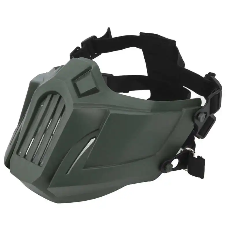 Тактическая защита для лица половины дышащая удобная военная оборудование