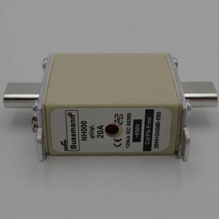 NH000 предохранитель 20NHG000B-690 20A 690V керамический для защиты от короткого замыкания |