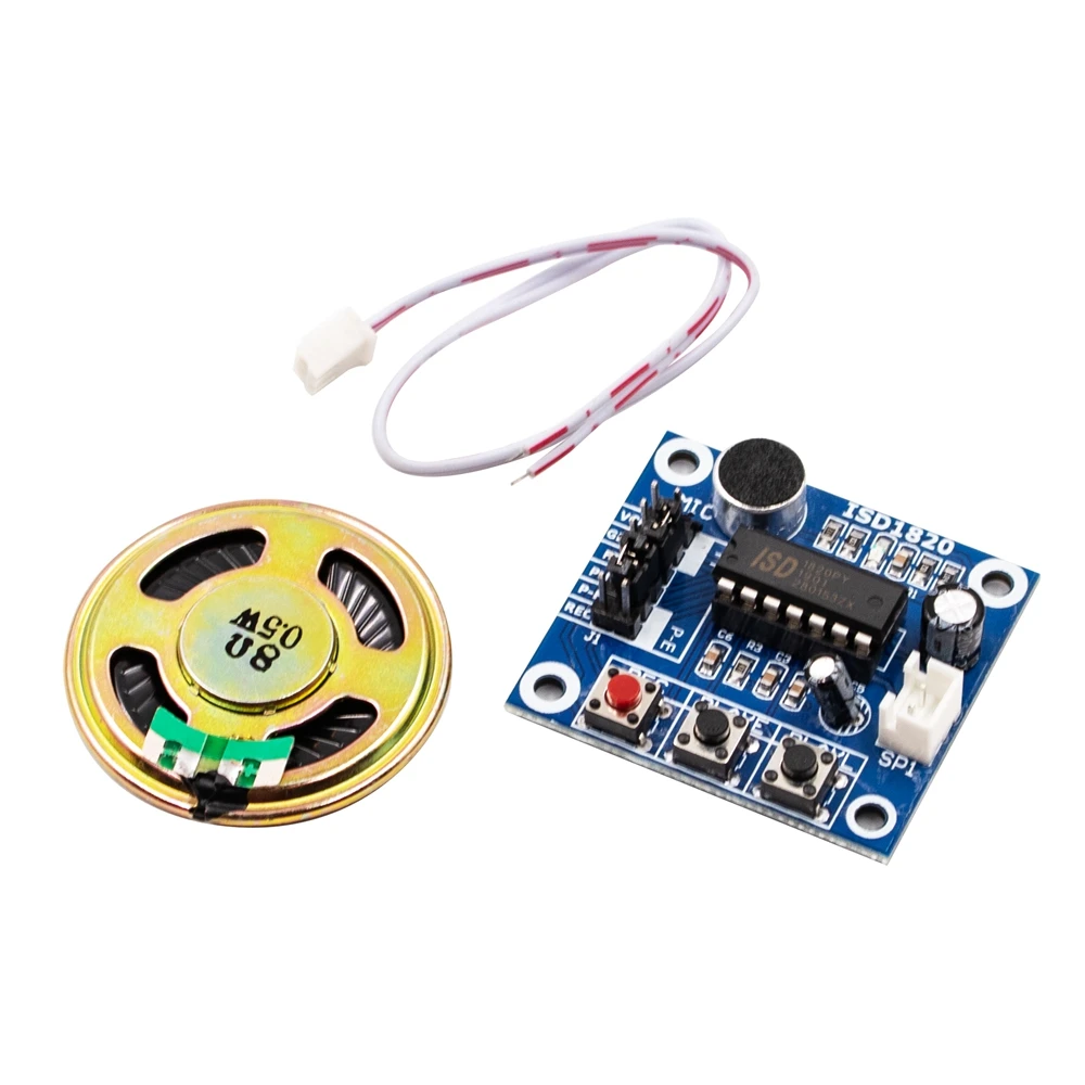 Модуль записи ISD1820 голосовой модуль плата голоса модуля телефона с микрофонами +