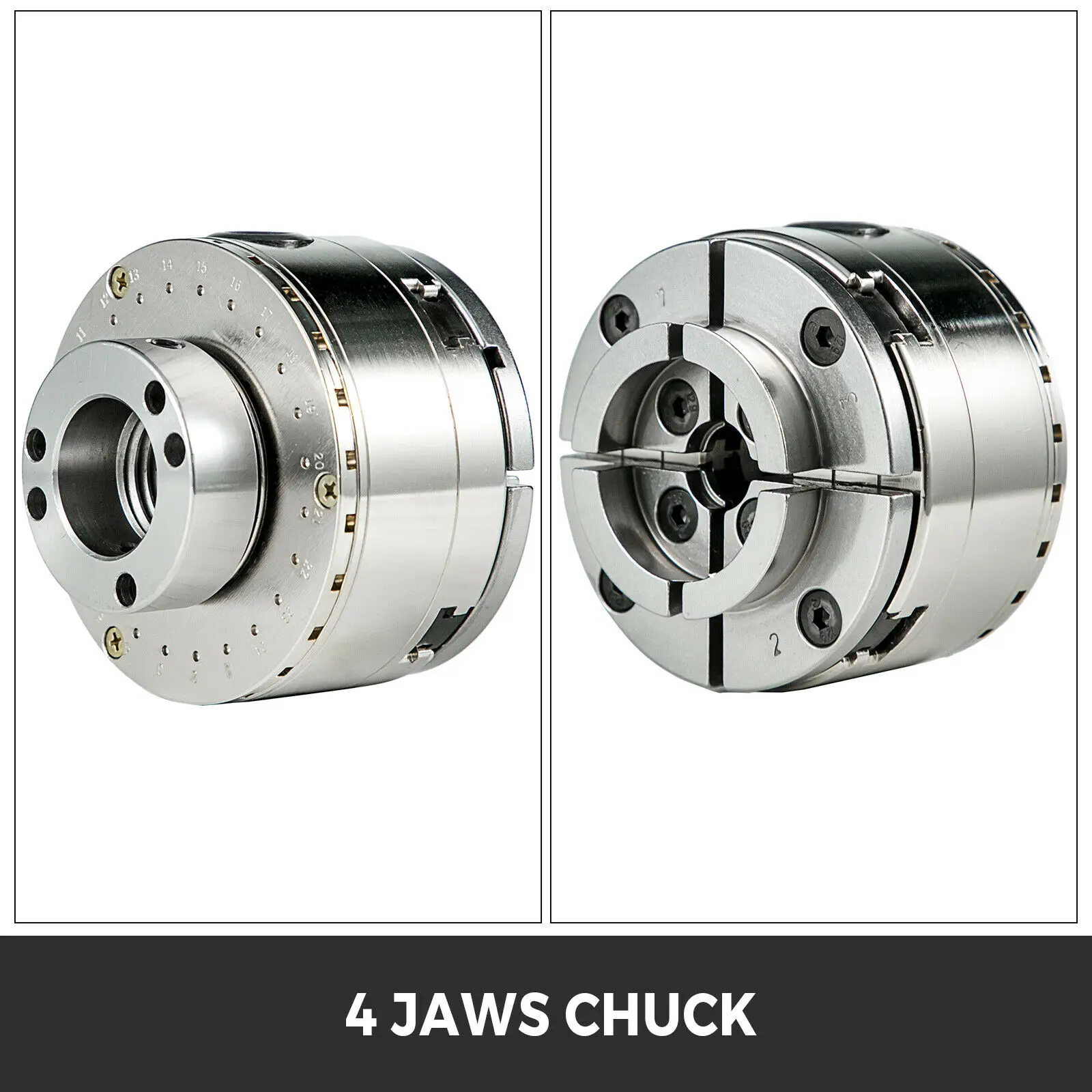 Патрон токарный 4-кулачковый 100 мм Самоцентрирующийся | Инструменты