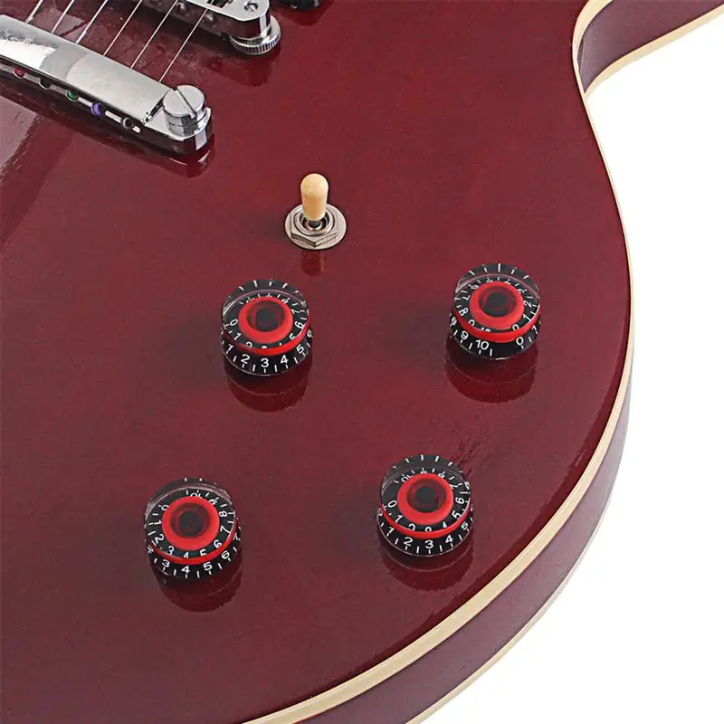 4 шт. ручки управления скоростью гитары громкости запчасти для Gibson Les Paul Сменные