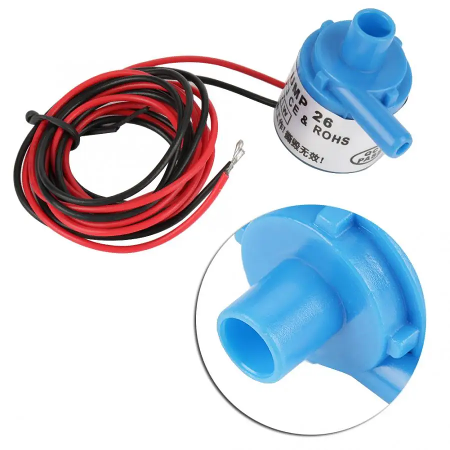 Мини пищевой Бесщеточный Водяной насос DC6V 3 Вт для аквариума Фонтан медицинские