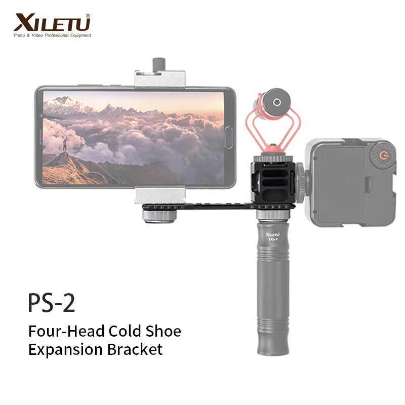 Крепление XILETU для видеокамеры Gopro PS-2 с винтом холодного башмака 1/4 | Электроника