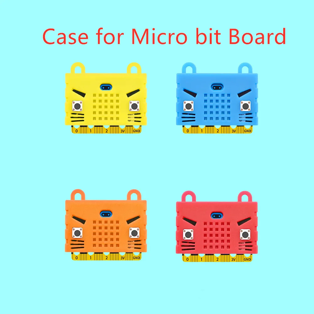 Привет-к! Силиконовый защитный чехол в форме симпатичного Тигра для micro:bit board (без