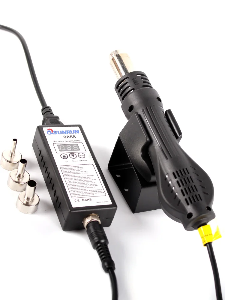 Паяльная станция 8858 портативная Регулируемая горячего воздуха паяльная