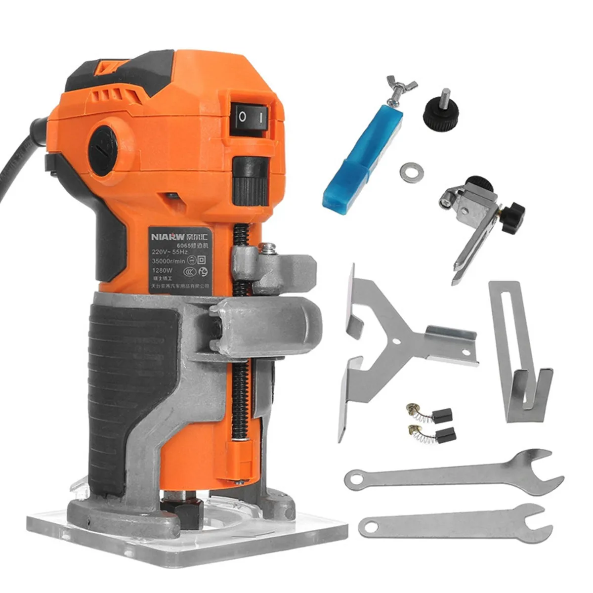 Триммер электрический по дереву 220 В 1280 Вт 35000 об/мин - купить выгодной цене |