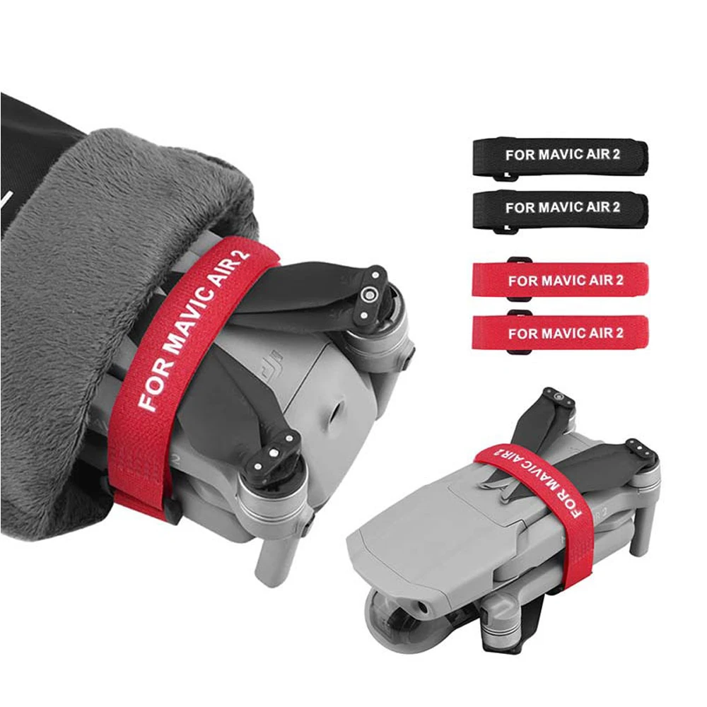 Магические ленты-ремешки для крепления пропеллеров 7238, мотора и кабеля Hook Loop для DJI Mavic Air 2/2S.