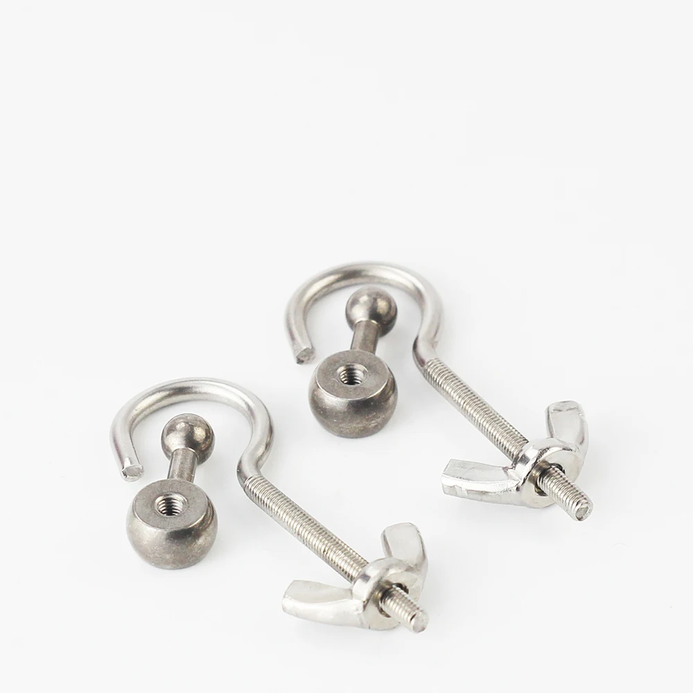 Носок из нержавеющей стали с системой завязывания для остановки движения