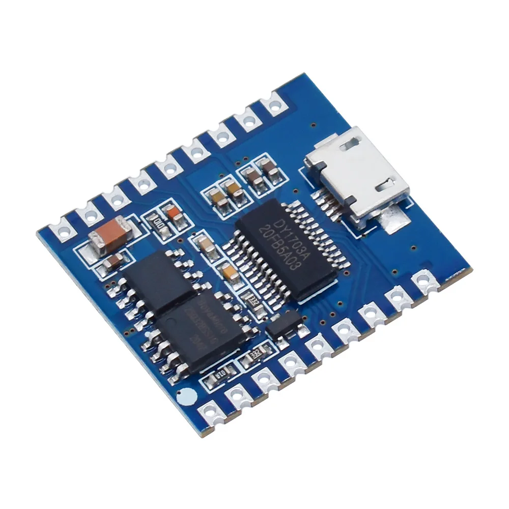 Модуль MP3-плеера голосовой модуль 4 МБ воспроизведение голоса запуск ввода-вывода