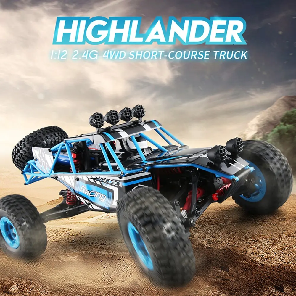 Грузовик JJRC Desert Q39 2 4 ГГц 1:12 4WD RTR внедорожник Радиоуправляемый автомобиль