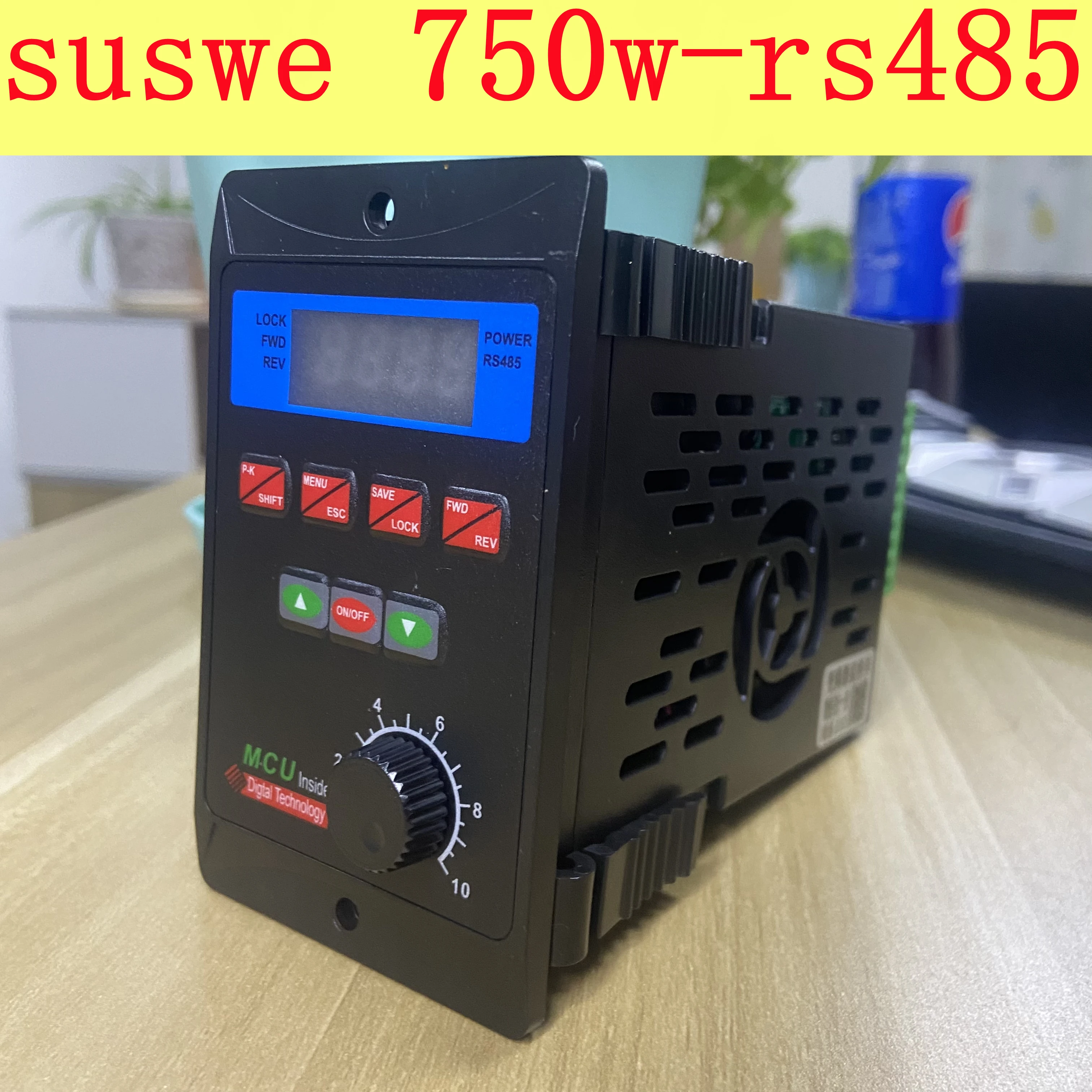 SUSWE 810 vfd 750W frequency converter add RS485 220vSingle phase inp three-phase motor driver single input 0.75KW | Обустройство