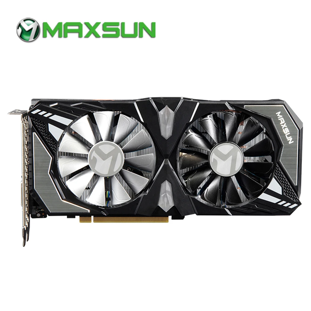 MAXSUN GTX 1660 Терминатор 6G видеокарта 192bit NVIDIA GDDR5 8000 МГц 1530-1785 HDMI + DP DVI настольная для