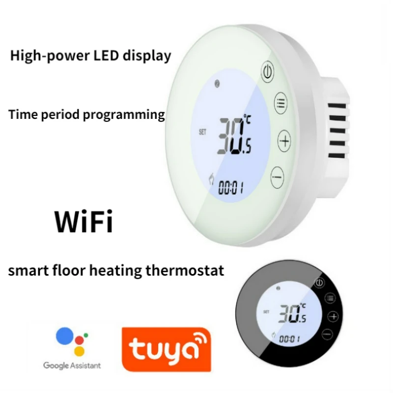 Новинка 2021 светодиодный термостат Tuya с Wi-Fi умный подходит для дистанционного